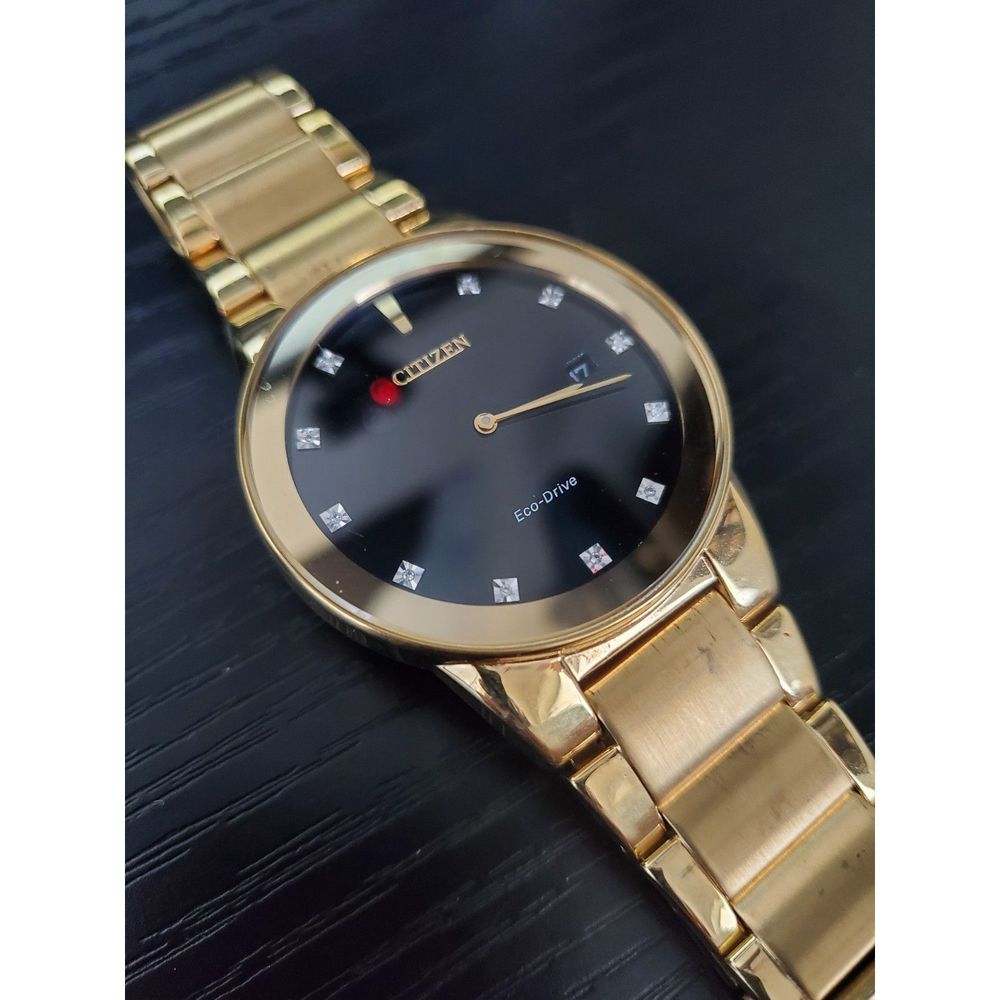 💁🏽‍♂️Citizen‎ Diamond Dial Axiom ECO-Drive Men's Watch AU1062-56G